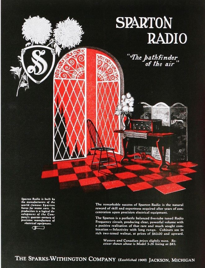 publicidad vintage de radios