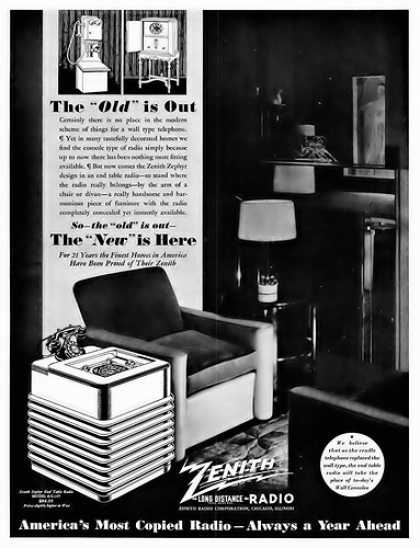 publicidad vintage de radios