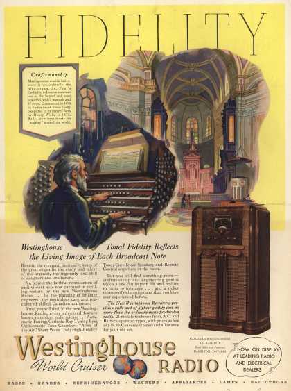 publicidad vintage de radios