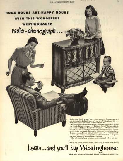 publicidad vintage de radios