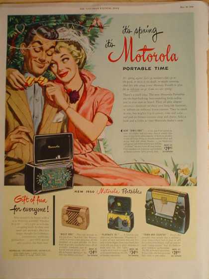 publicidad vintage de radios