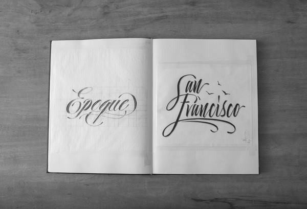 hand lettering