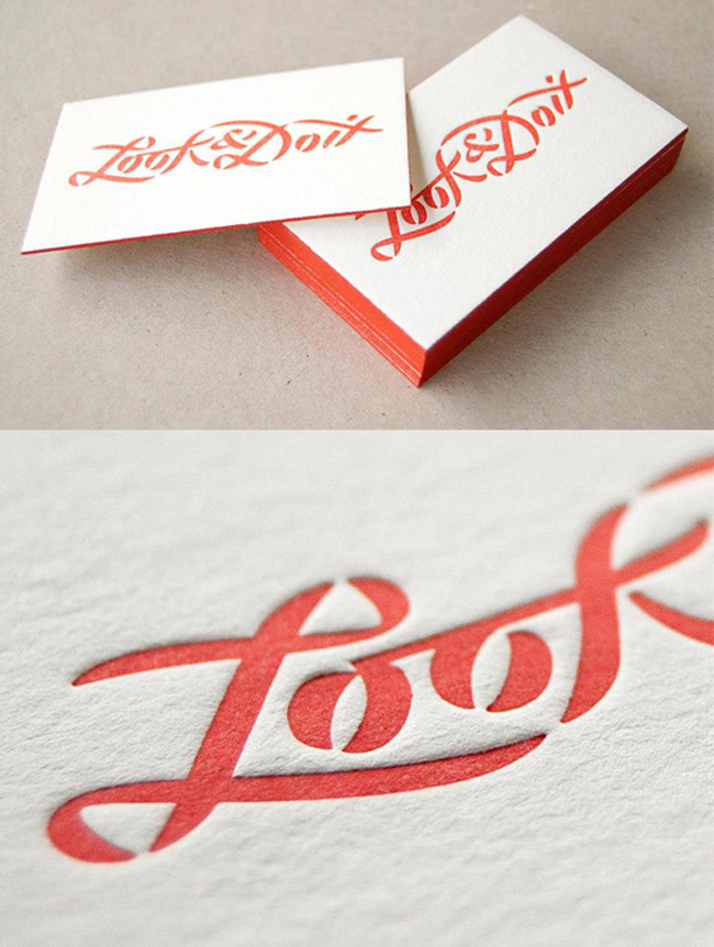 tarjetas de visita originales