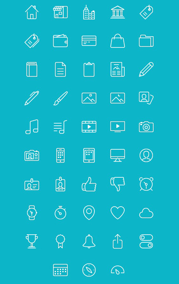 Iconos outline gratis