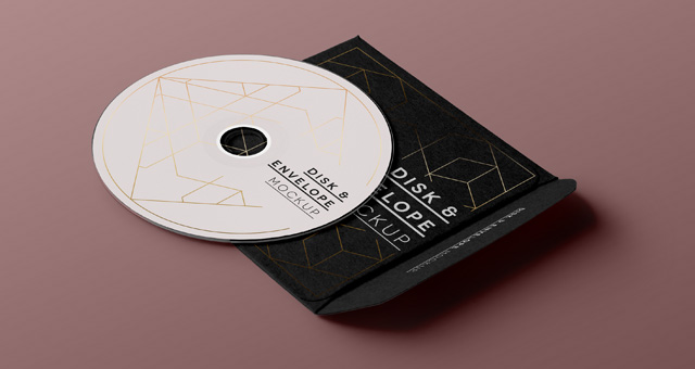 Mockup de cd