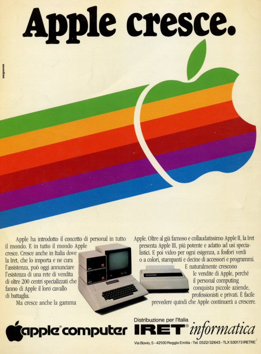 Publicidad gráfica de apple