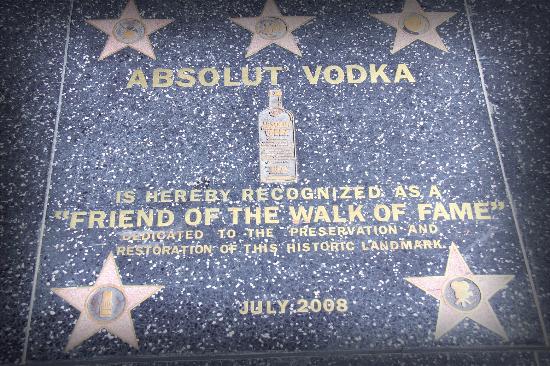 Absolut estrella de la fama