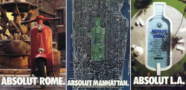 publicidad gráfica Absolut