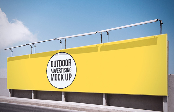 Mockup publicidad en exteriores