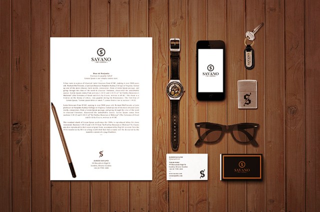 Mockup imagen corporativa