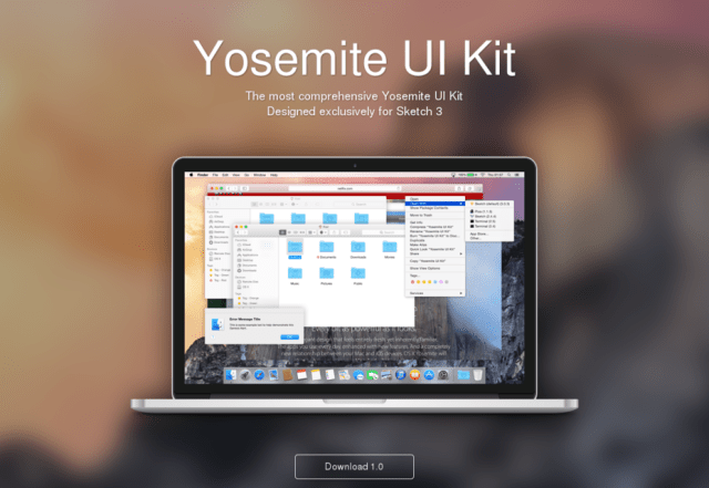 UI Kit Yosemite