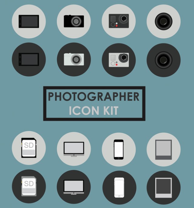 photographer-icons