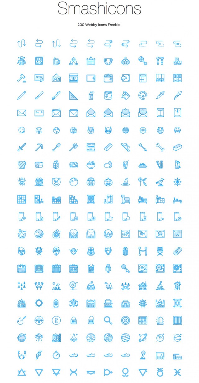 webby-icons-freebie
